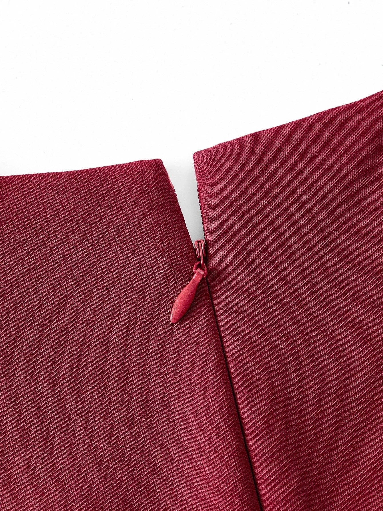 PREMIUM CONTRAST LACE BELTED DRESS