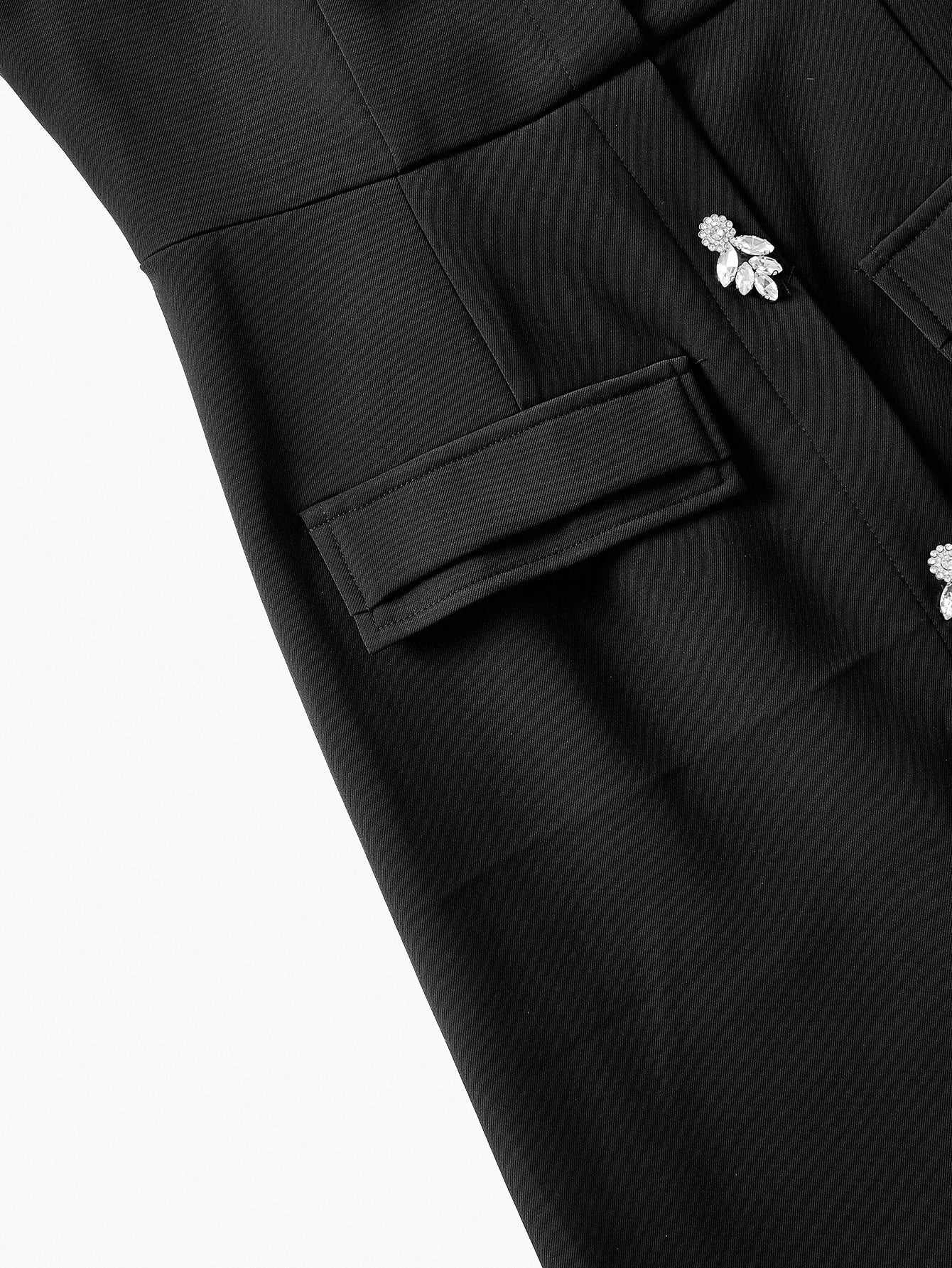 PREMIUM CONTRAST LACE BUTTON UP DRESS