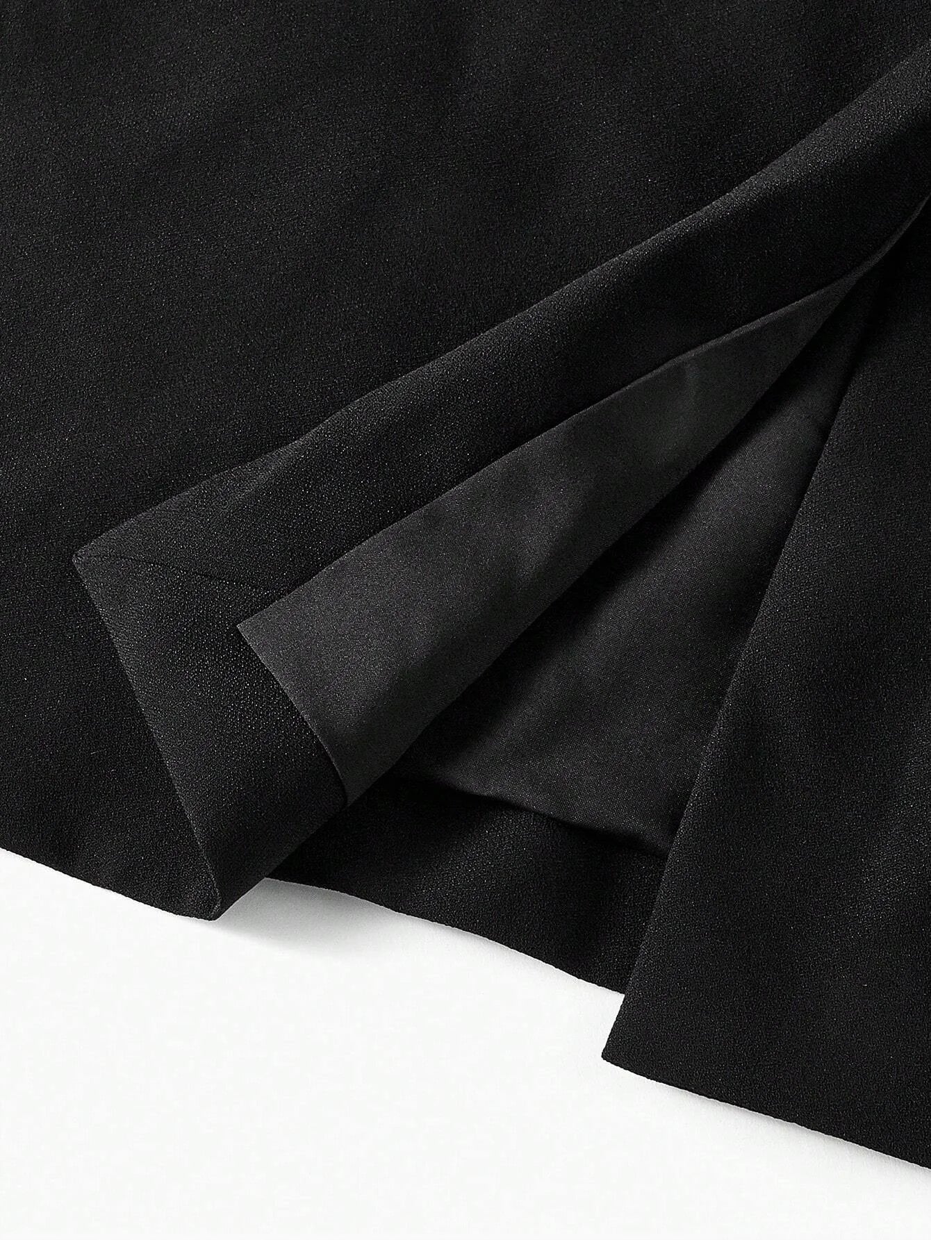 PREMIUM CONTRAST PIPING BATWING SLEEVE DRESSSUMMER OUTFITS