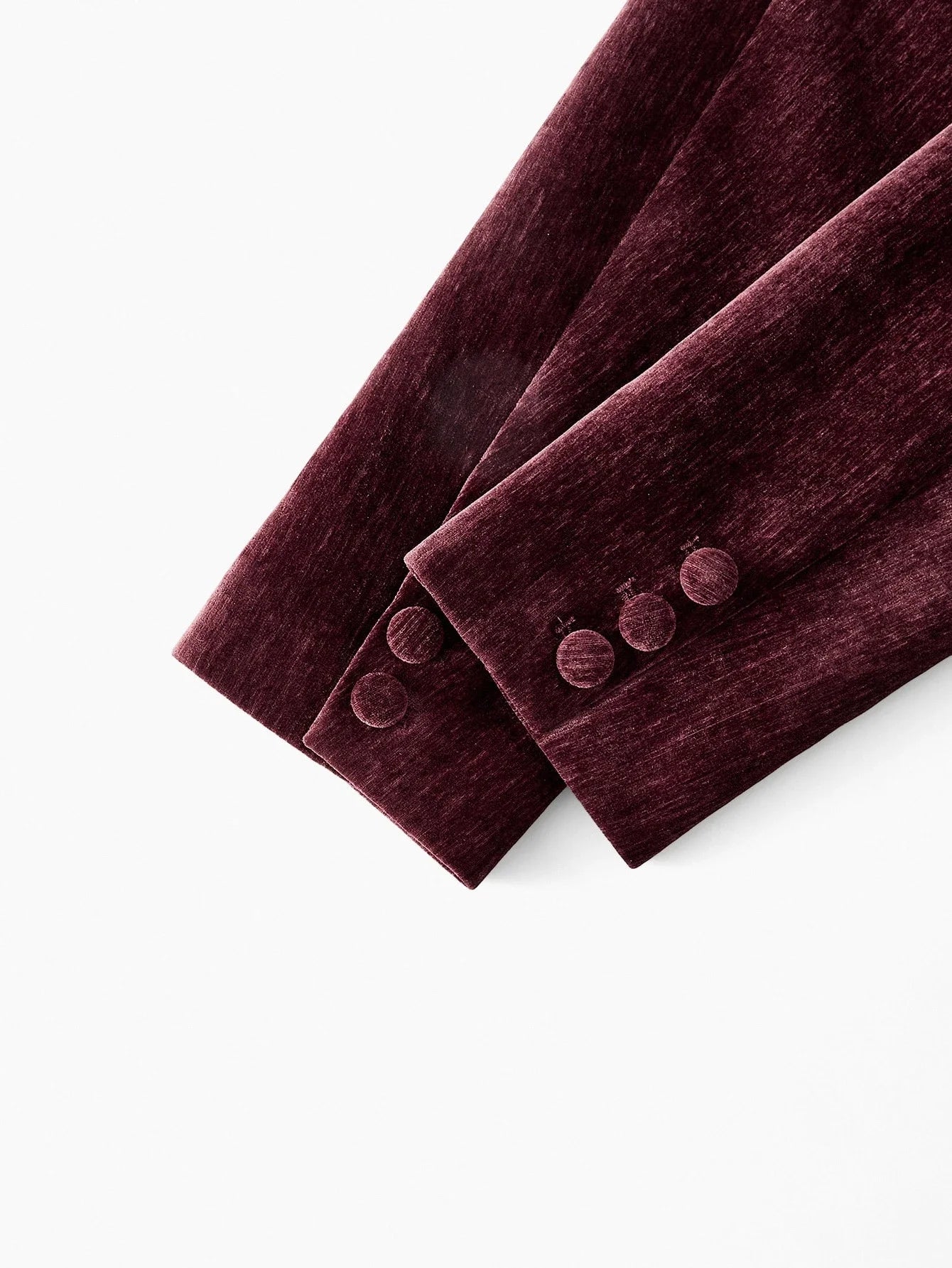 PREMIUM CONTRAST PU LEATHER BLAZER