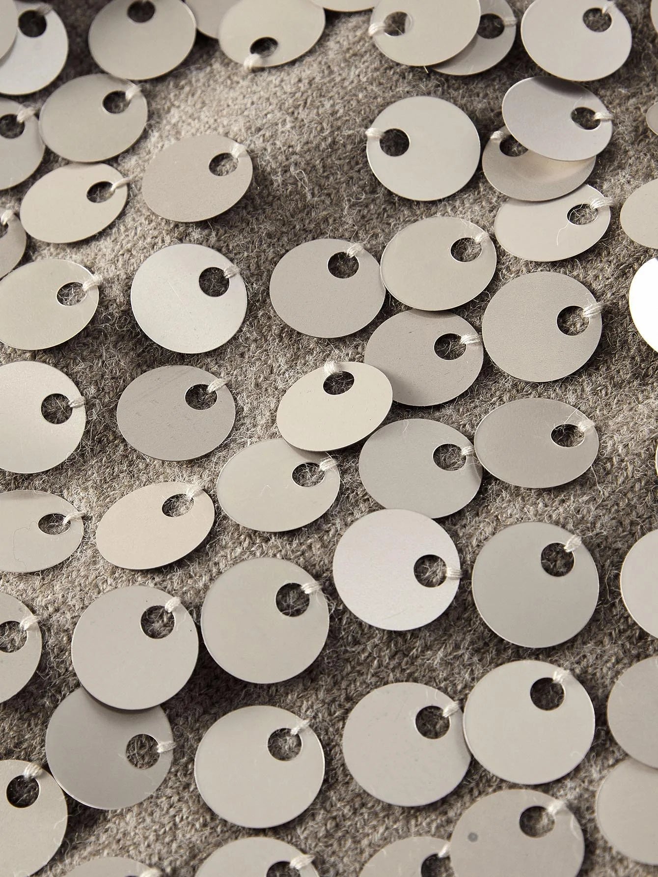 PREMIUM CONTRAST SEQUIN LONG SLEEVE CARDIGAN