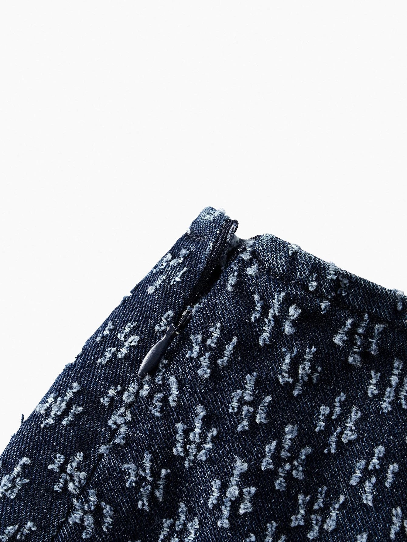 PREMIUM CONTRAST SEQUIN POCKET TOP amp SKIRT DENIM OUTFIT