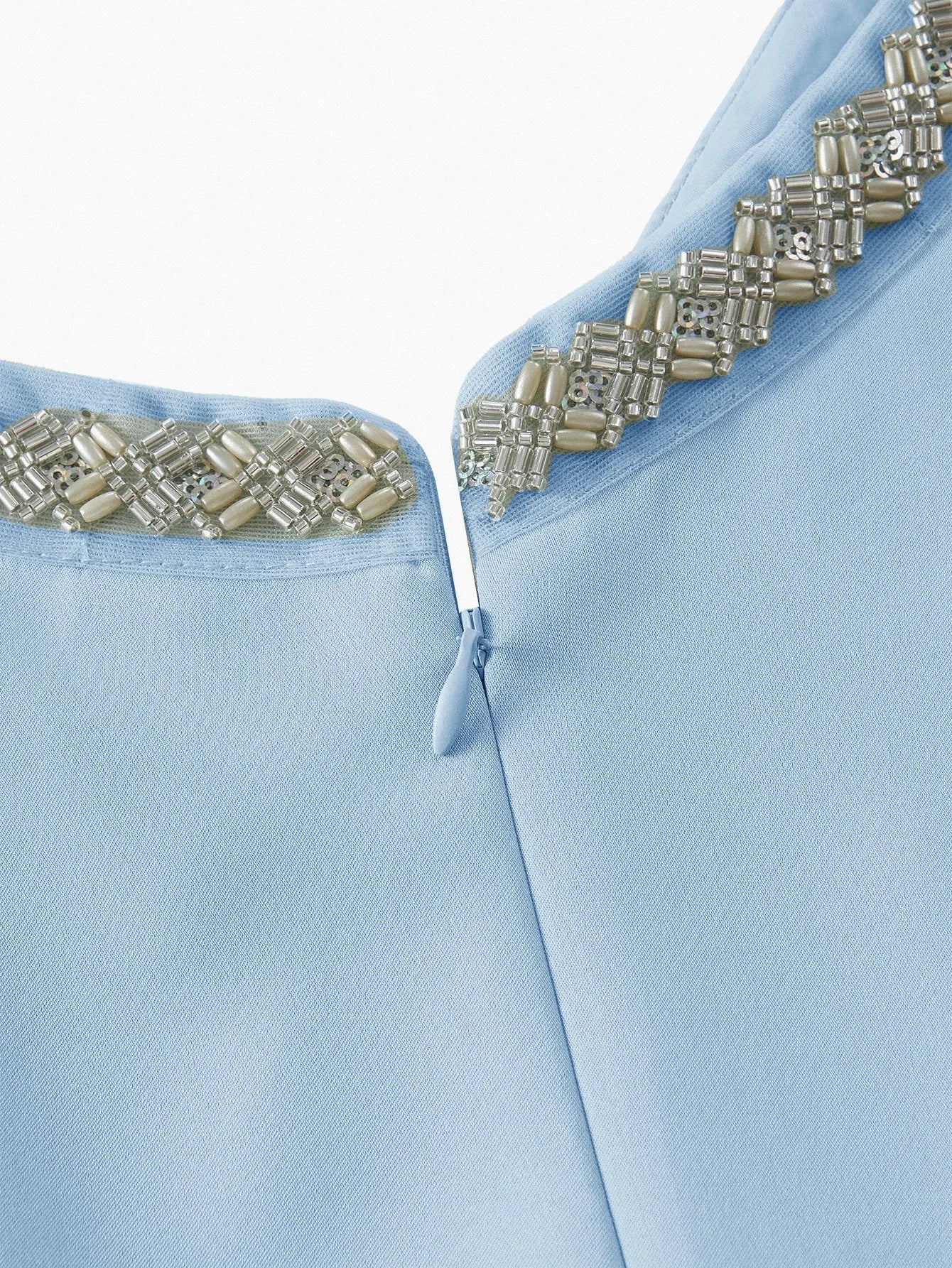 PREMIUM CONTRAST TAPE BOW FRONT SHORT DRESS