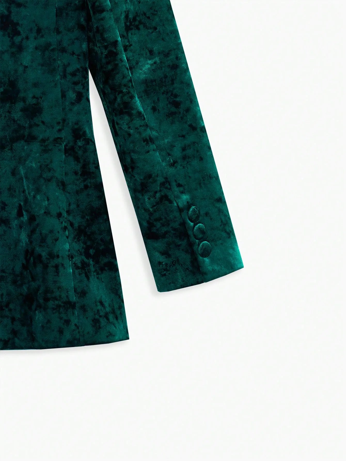 PREMIUM CRUSHED VELVET BLAZER