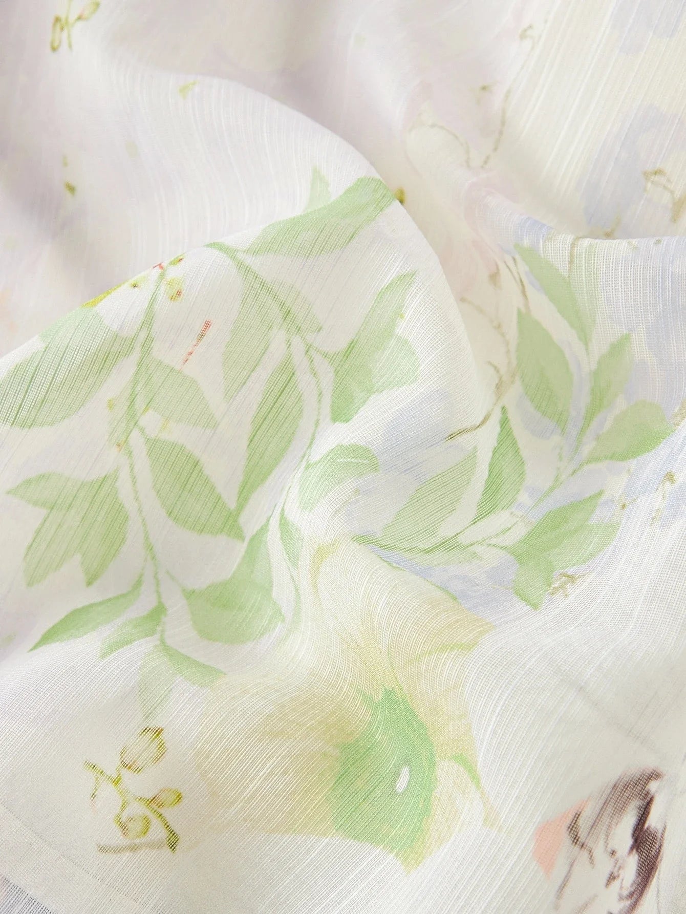 PREMIUM DITSY FLORAL BELTED DRESS