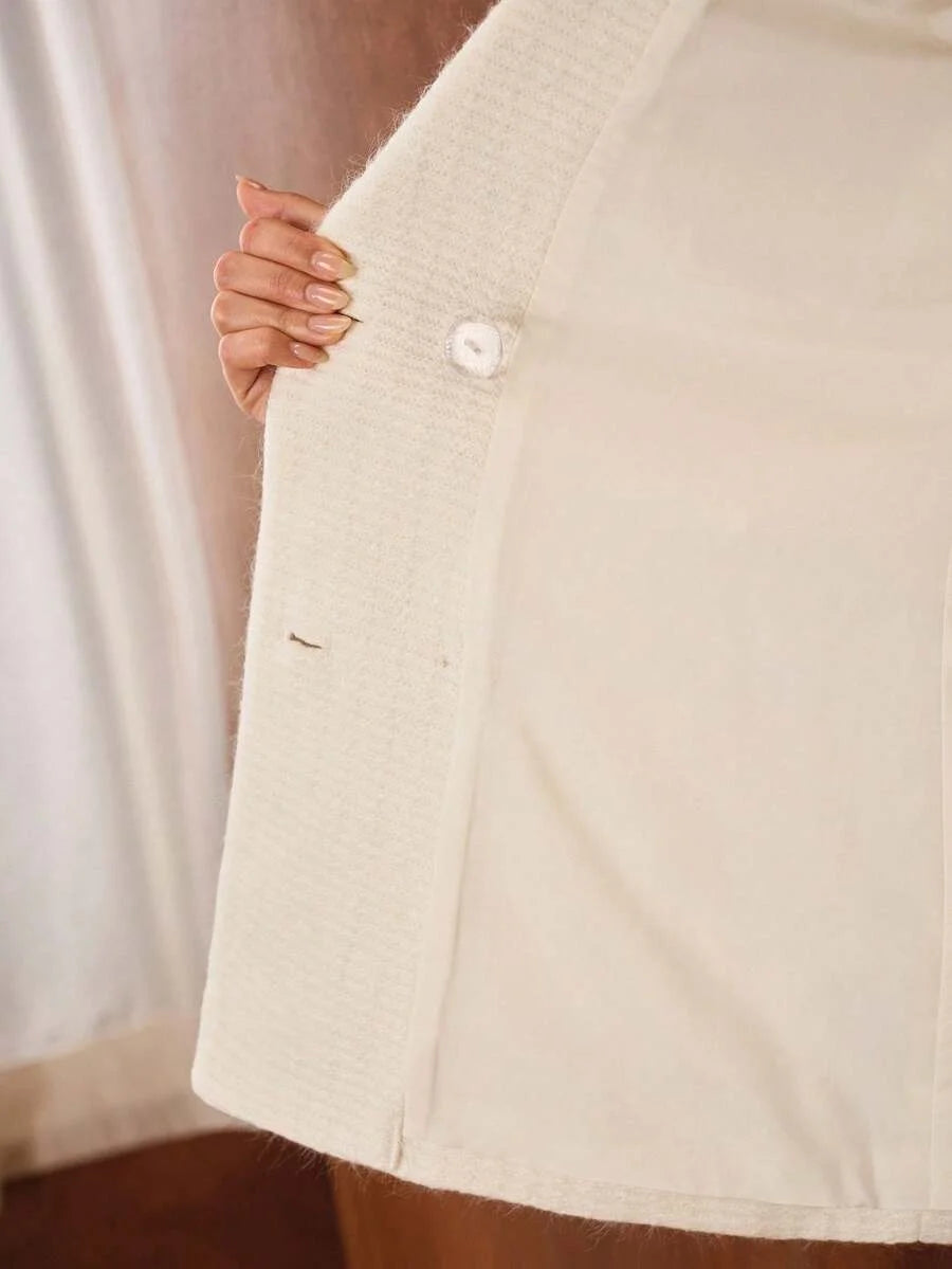 PREMIUM DOUBLE BREASTED BELTED BLAZER