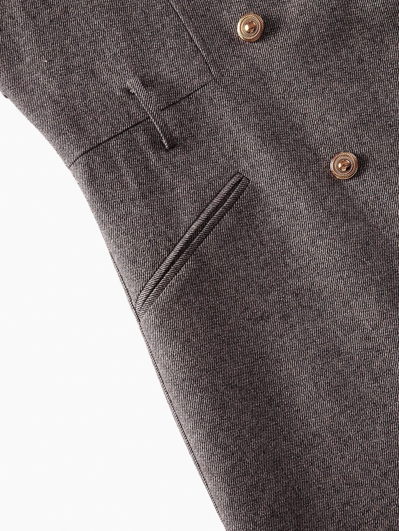 PREMIUM DOUBLE BREASTED BELTED OVERCOAT