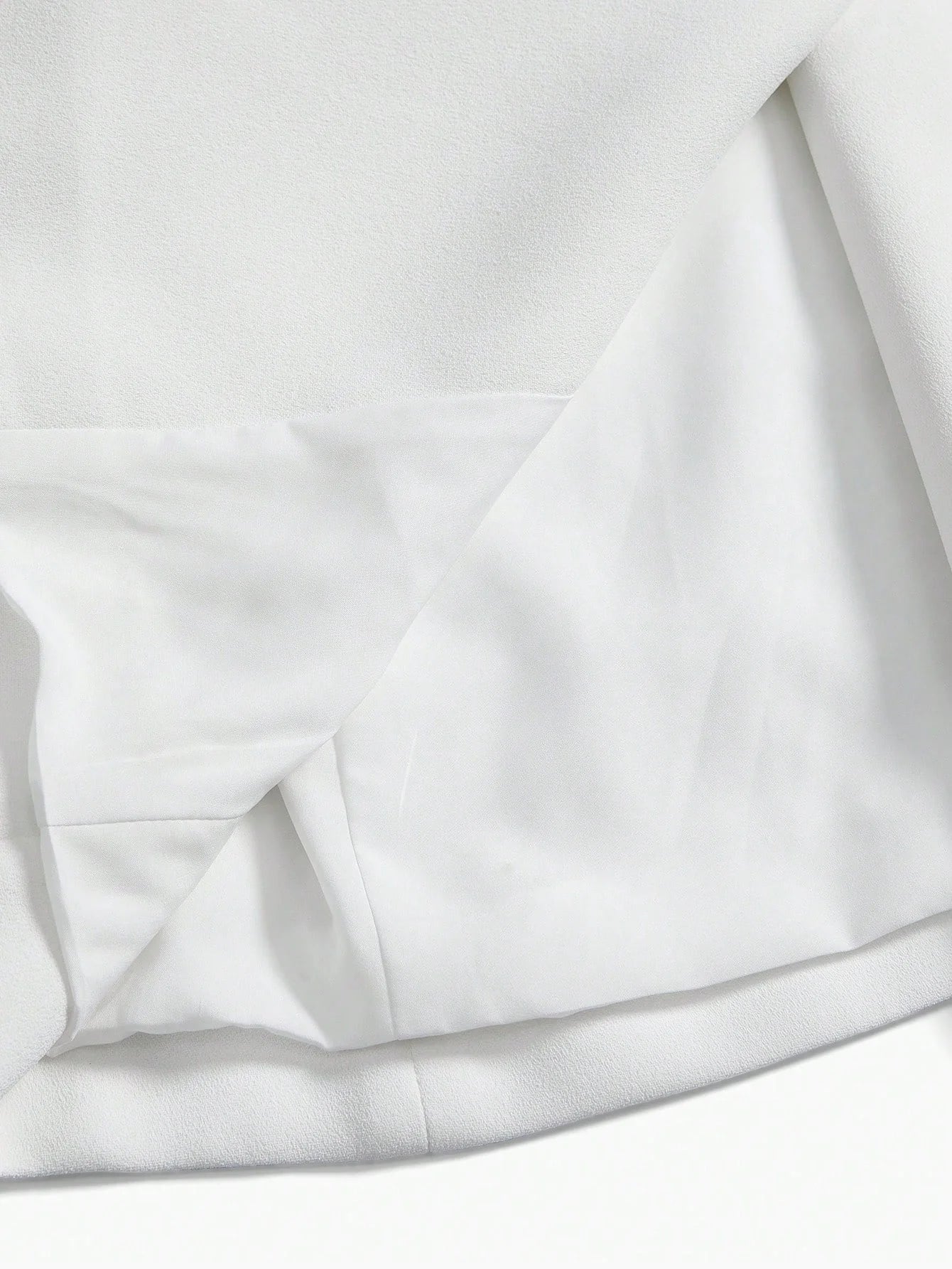 PREMIUM DOUBLE BREASTED BOW DECOR BELTED BLAZER