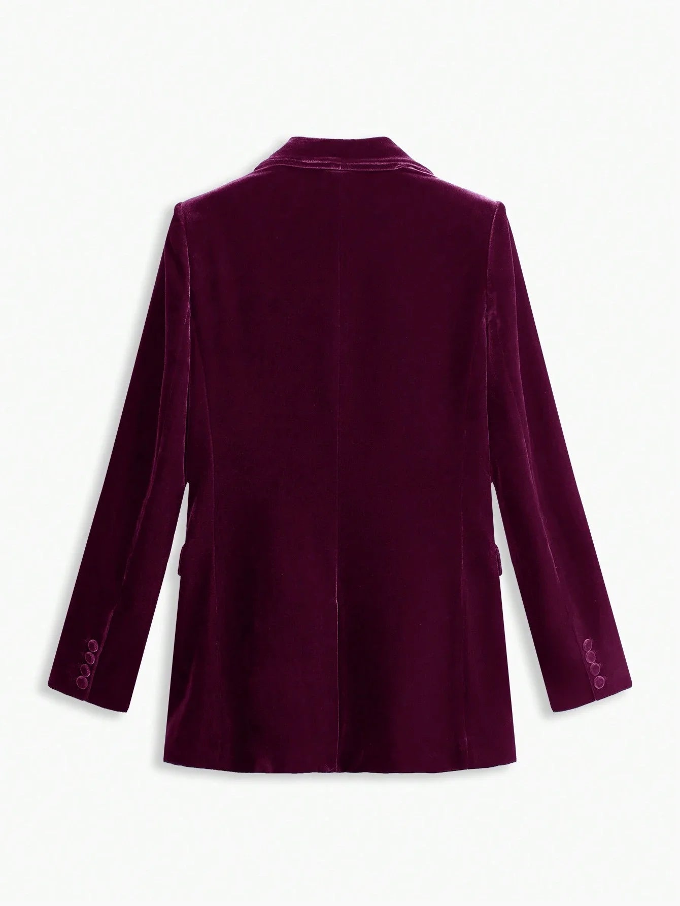 PREMIUM DOUBLEBREASTED VELVET BLAZER