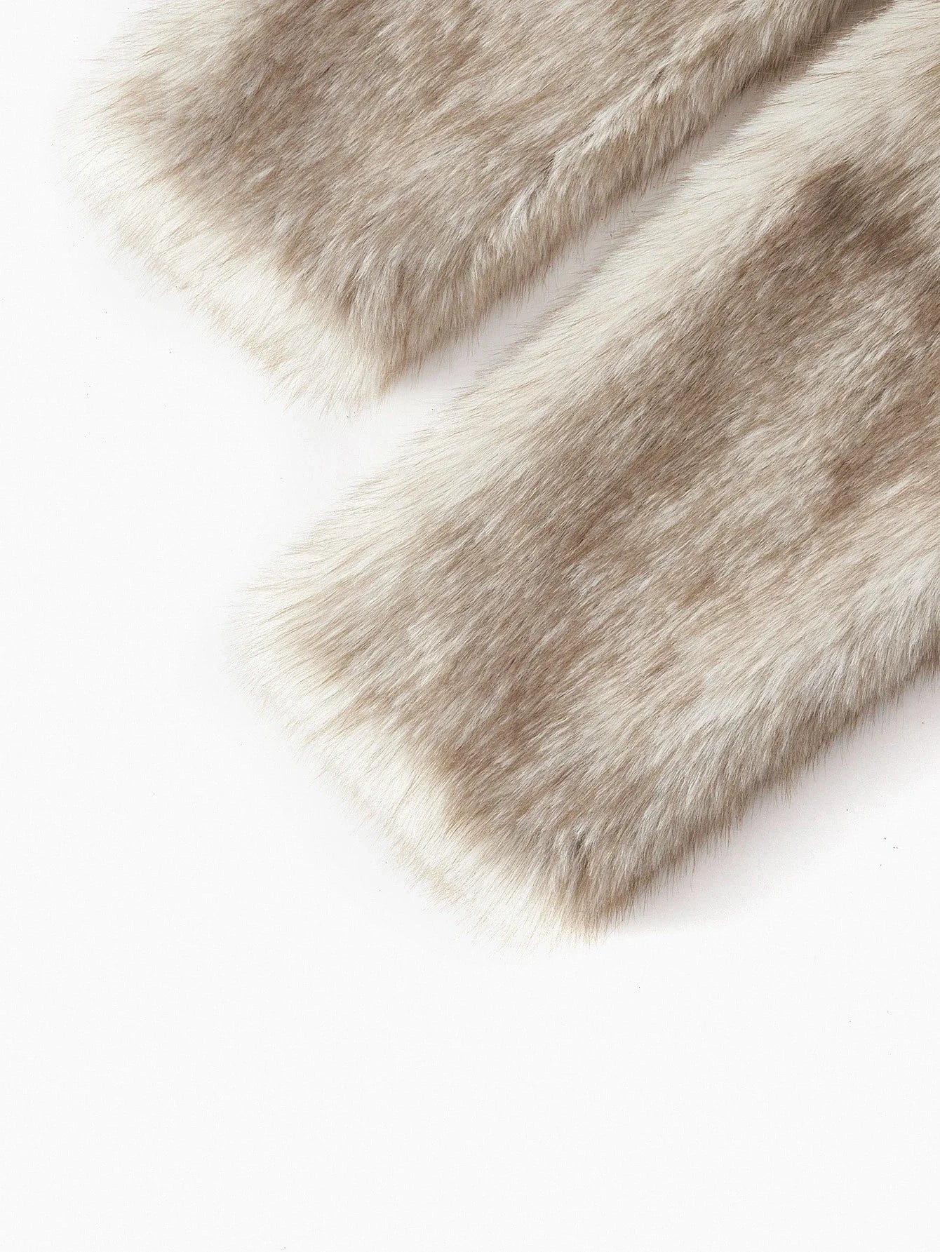 PREMIUM ELEGANT FAUX FUR COLLAR SHORT JACKET AUTUMNWINTER