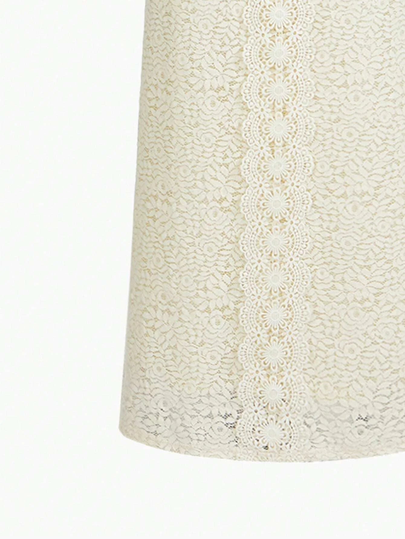 PREMIUM ELEGANT LACE BISHOP SLEEVE DRESS