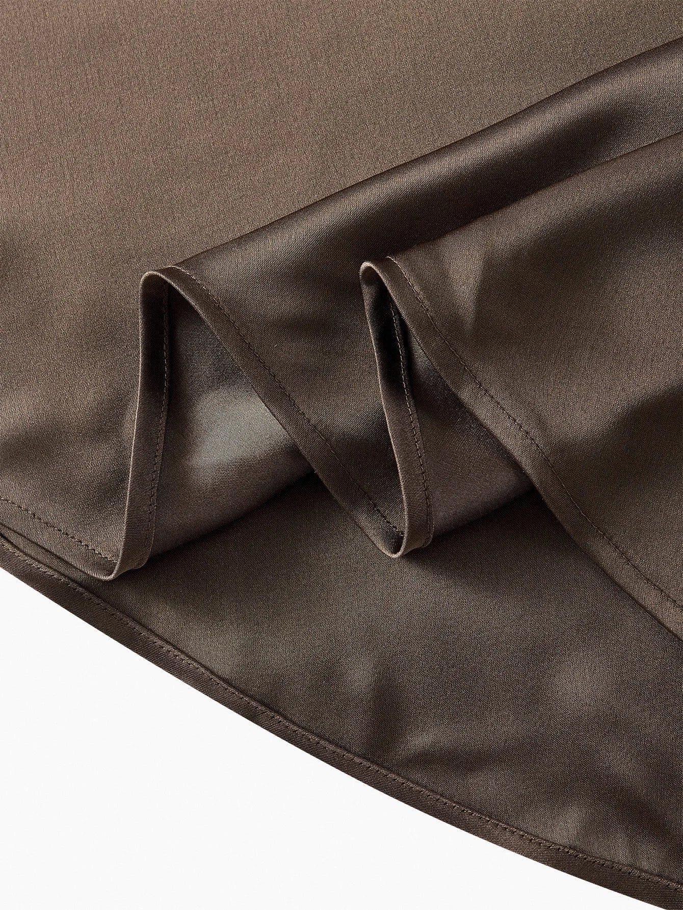 PREMIUM Elegant Pleated Asymmetrical Hem Glitter Detail Women Dress