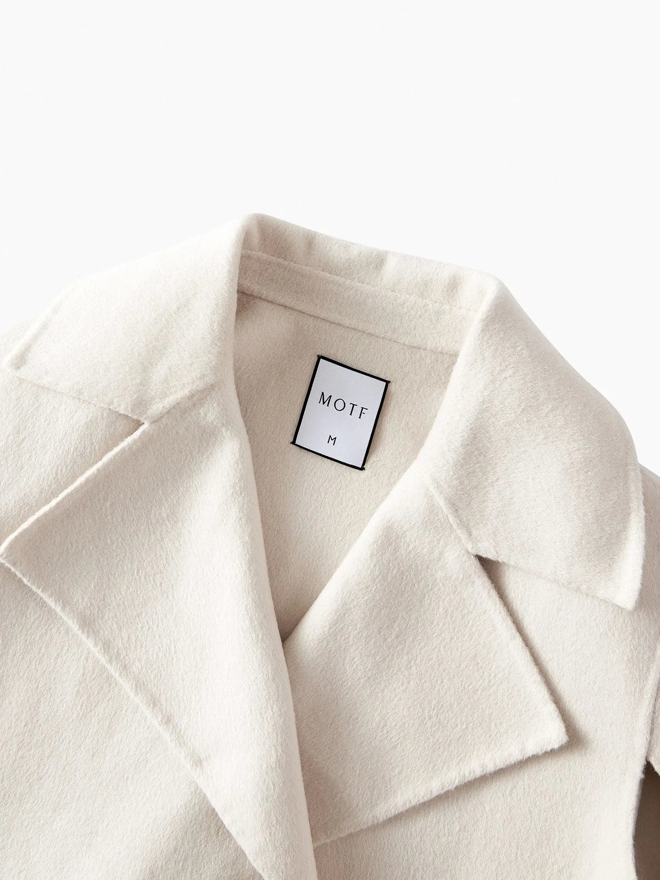 PREMIUM ELEGANT WOOL LONG OVERCOAT WITH WAIST BELT AUTUMNWINTER