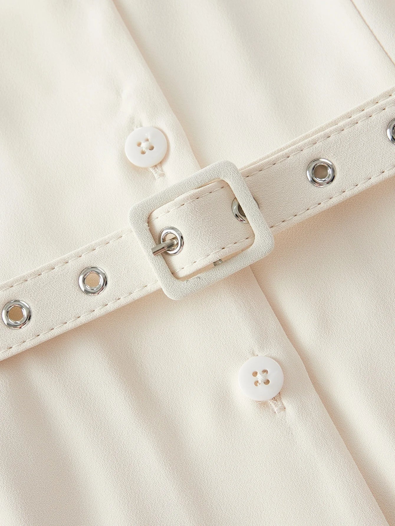 PREMIUM EMBROIDERED BELT MIDI DRESS