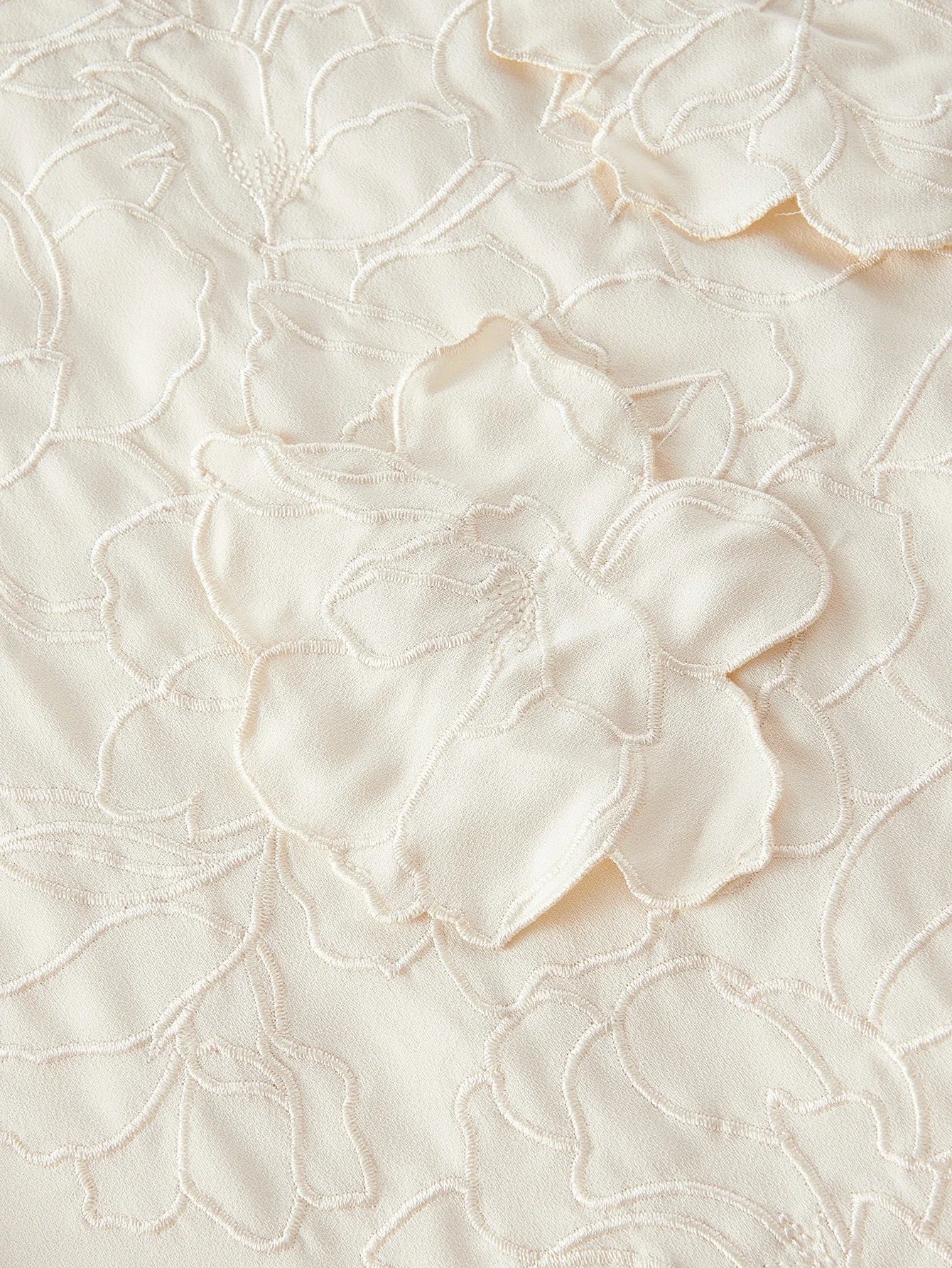 PREMIUM EMBROIDERED BELT MIDI DRESS