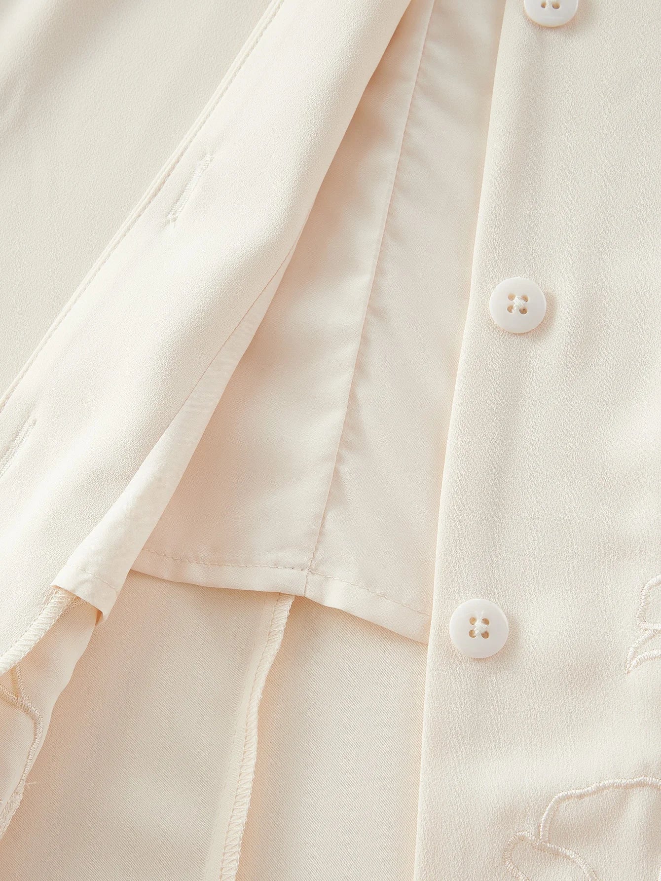 PREMIUM EMBROIDERED BELT MIDI DRESS