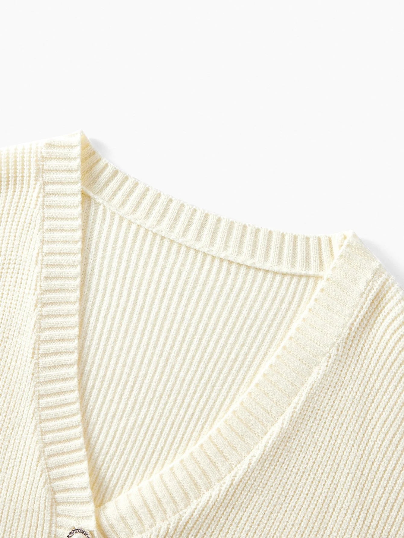 PREMIUM EMBROIDERY BUTTON UP CARDIGAN