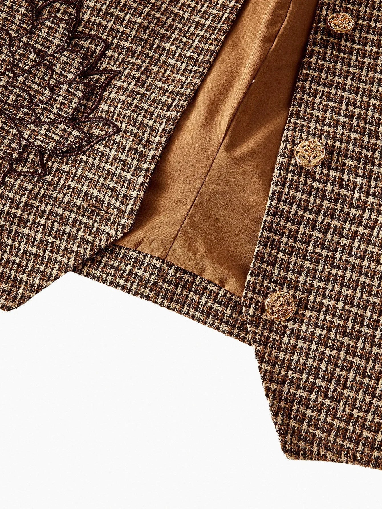 PREMIUM EMBROIDERY BUTTON UP WAISTCOAT