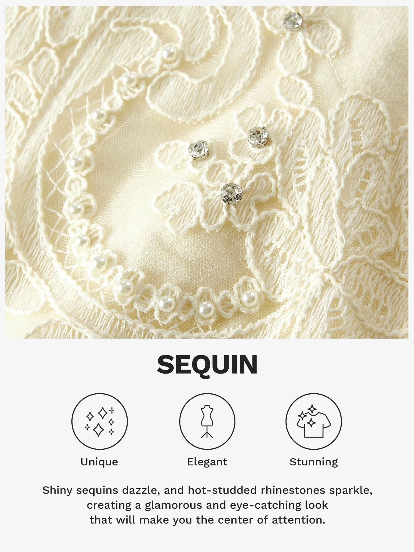 PREMIUM EMBROIDERY RHINESTONE CARDIGAN