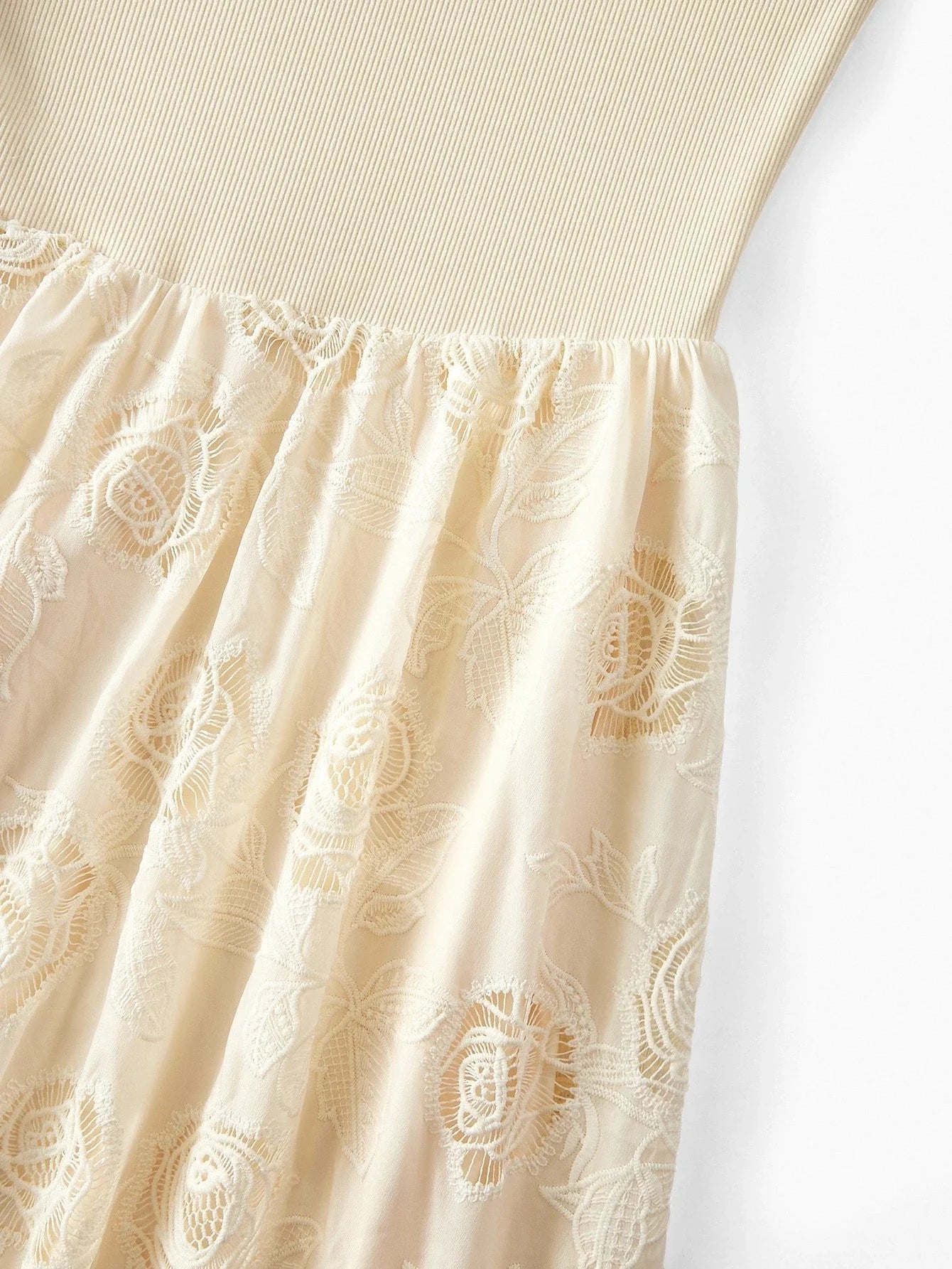 PREMIUM EMBROIDERY SLIM FIT DRESS