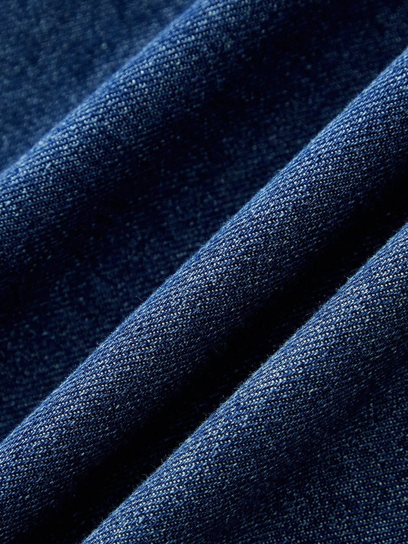 PREMIUM EMBROIDERY SPLIT DENIM DRESS