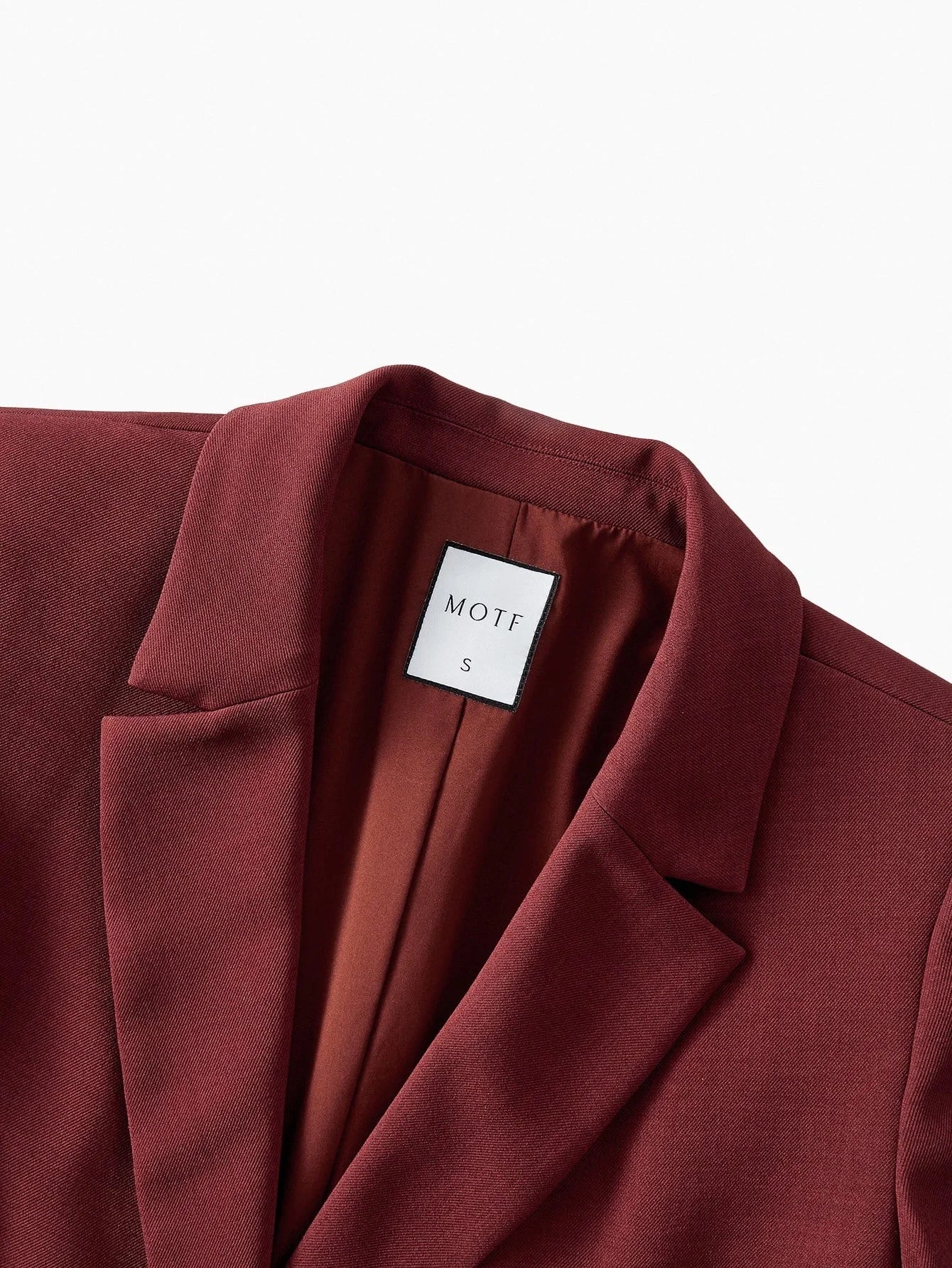 PREMIUM EMBROIDERY WRAP BLAZER