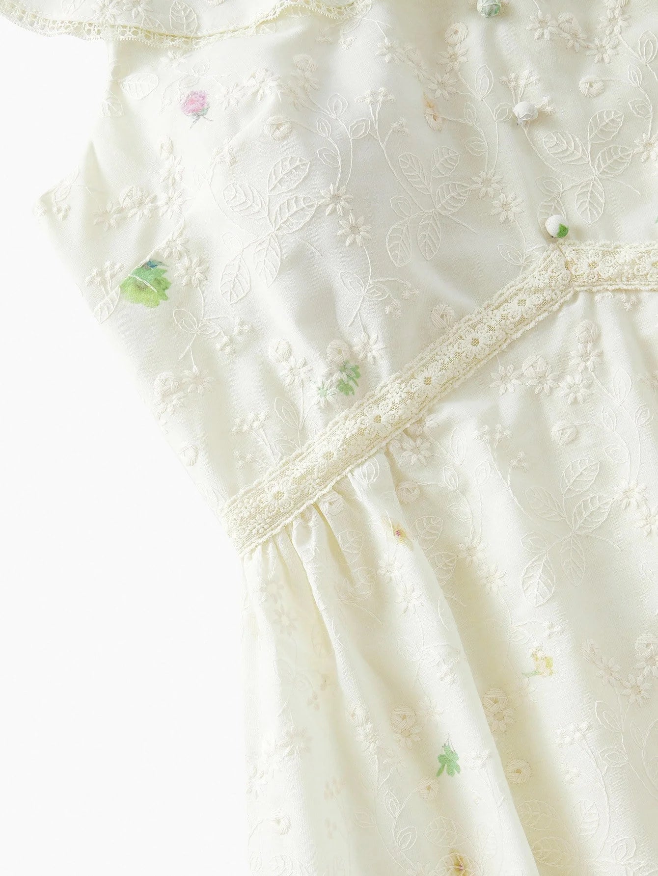 PREMIUM EMBROIDERY ZIPPER DRESS