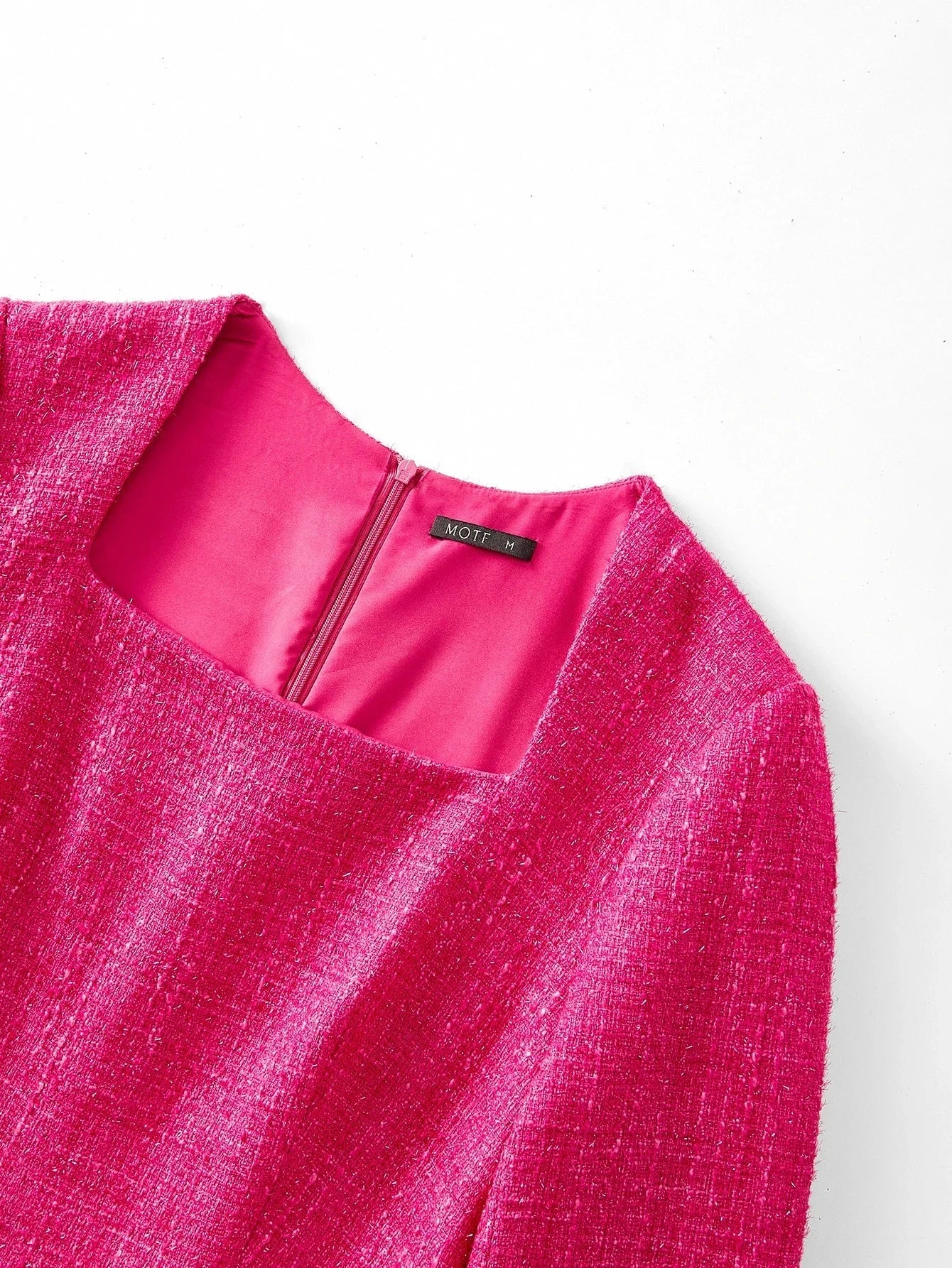 PREMIUM EMBROIDERY ZIPPER DRESS