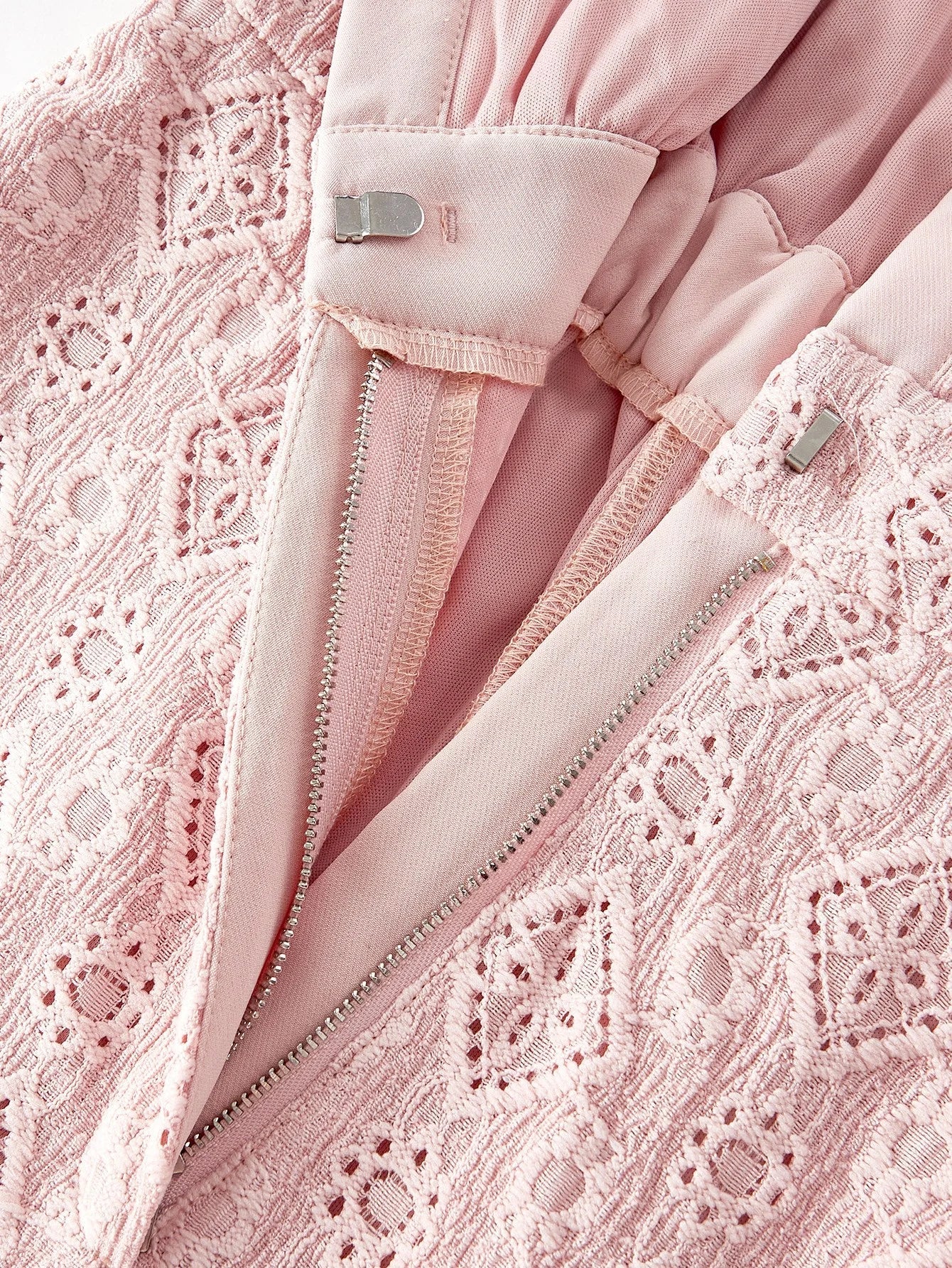 PREMIUM FASHION ELEGANT LACE WAISTED SLIMMING RUFFLED BEADED WOMEN JUMPSUIT