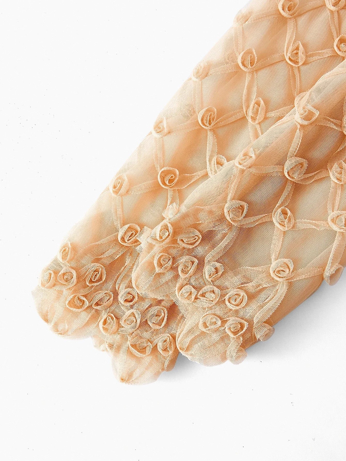 PREMIUM FASHIONABLE WAISTCINCHING ROSE PRINT BACK SLIT ELEGANT WOMEN DRESS