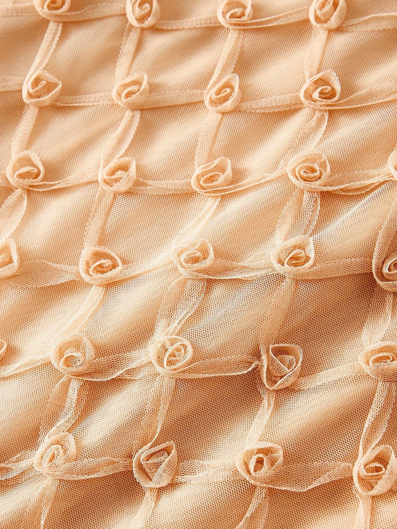 PREMIUM FASHIONABLE WAISTCINCHING ROSE PRINT BACK SLIT ELEGANT WOMEN DRESS