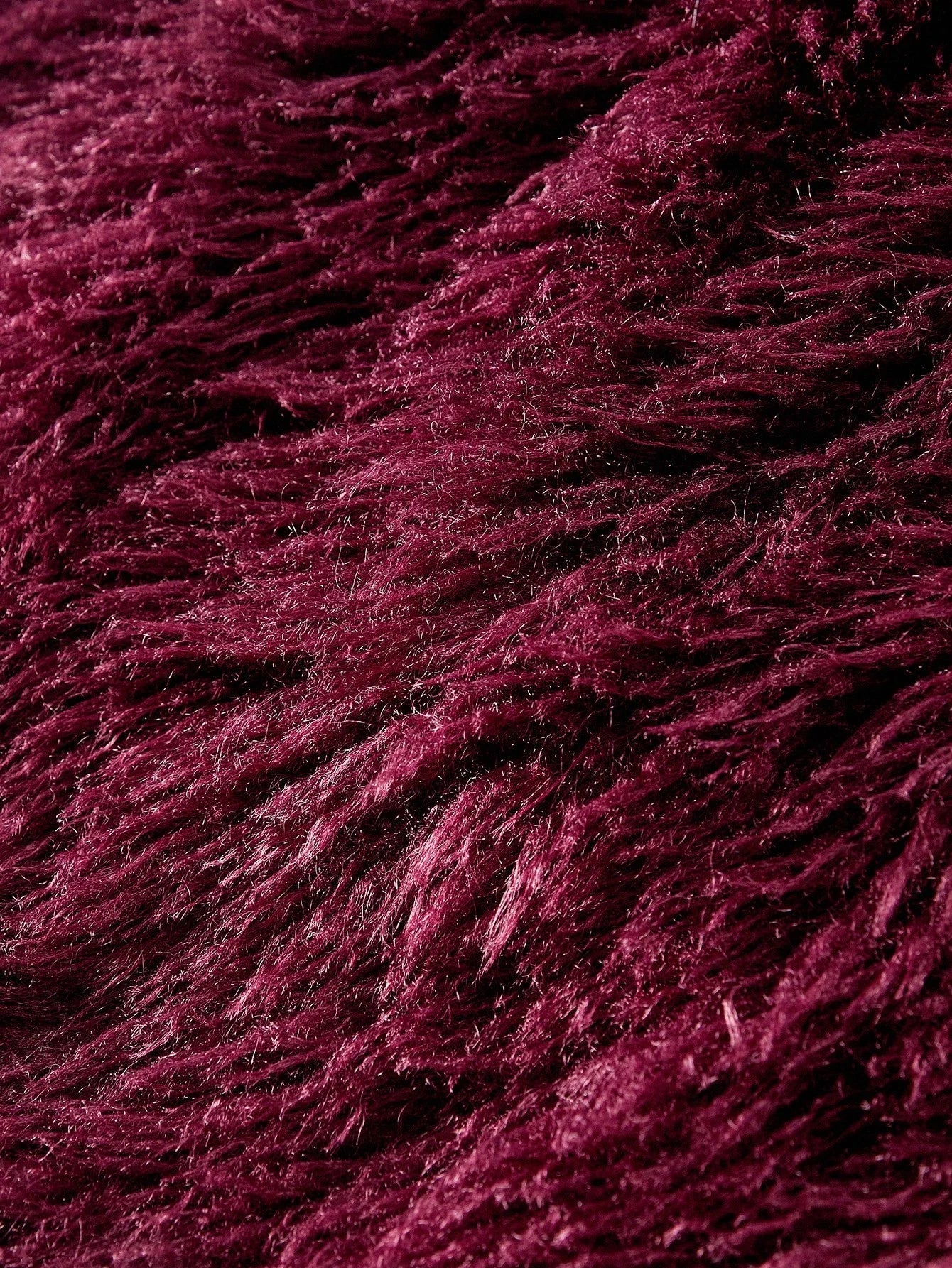 PREMIUM FAUX FUR SOLID COAT