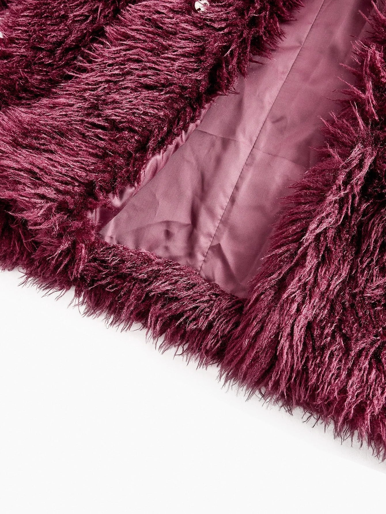 PREMIUM FAUX FUR SOLID COAT