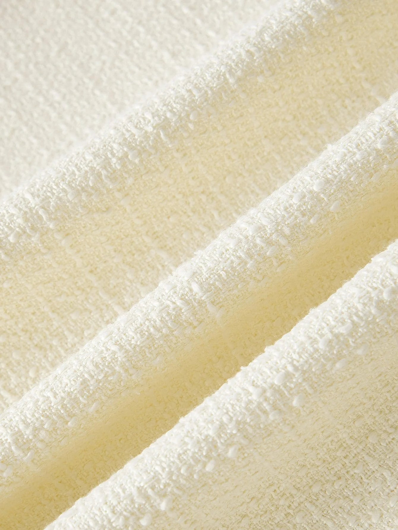 PREMIUM FAUX PEARL TRIM APPLIQUES COAT