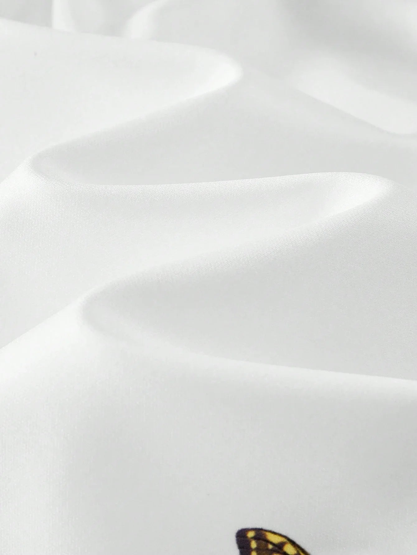 PREMIUM FLORAL BUTTERFLY PRINT SLEEVELESS DRESS