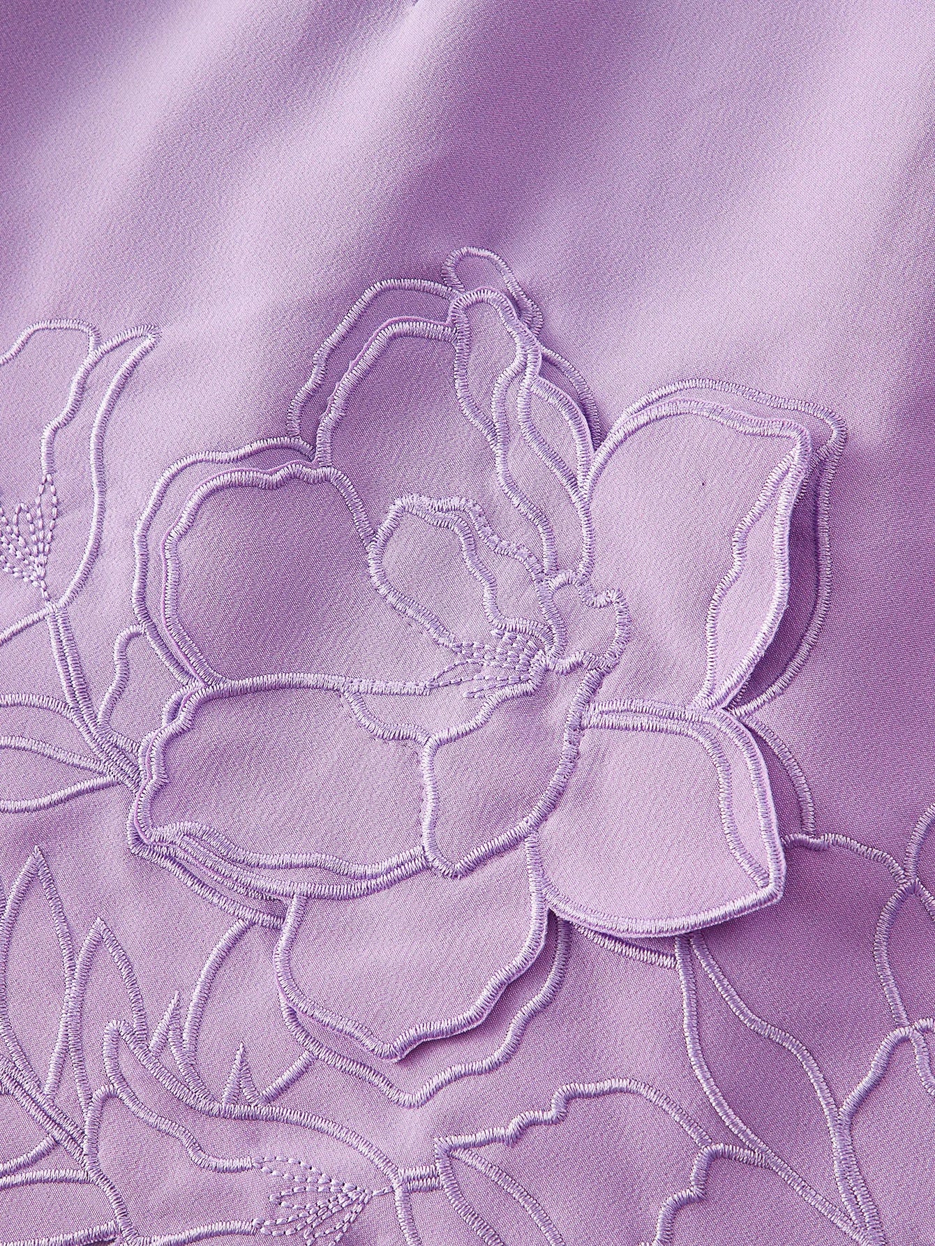 PREMIUM FLORAL EMBROIDERED SLEEVELESS DRESS