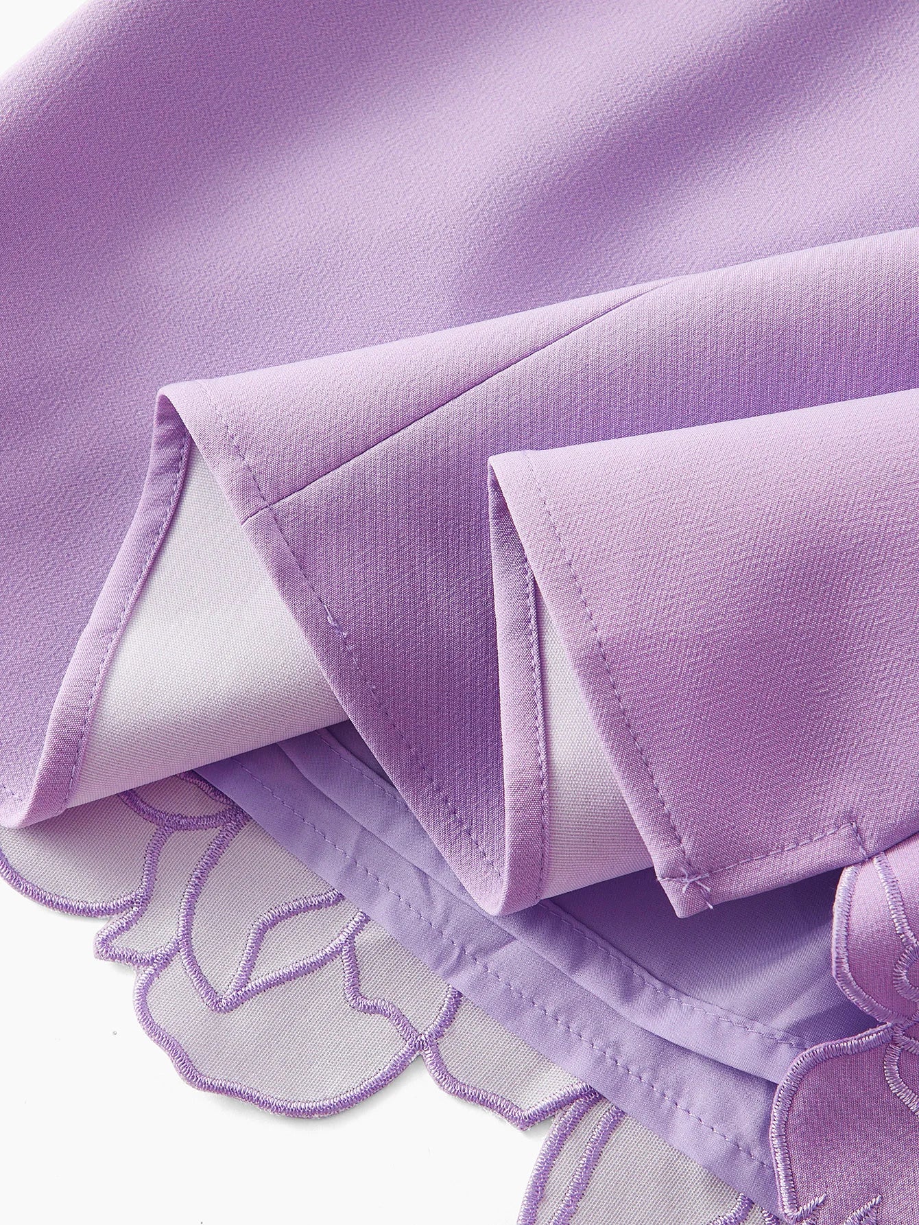 PREMIUM FLORAL EMBROIDERED SLEEVELESS DRESS