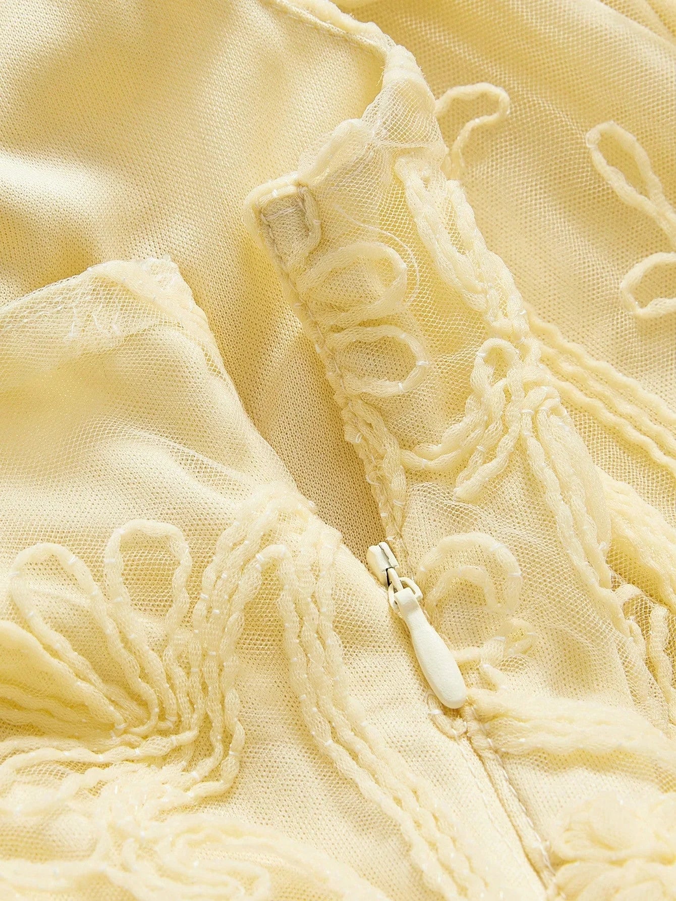 PREMIUM FLORAL EMBROIDERY CAMI DRESS