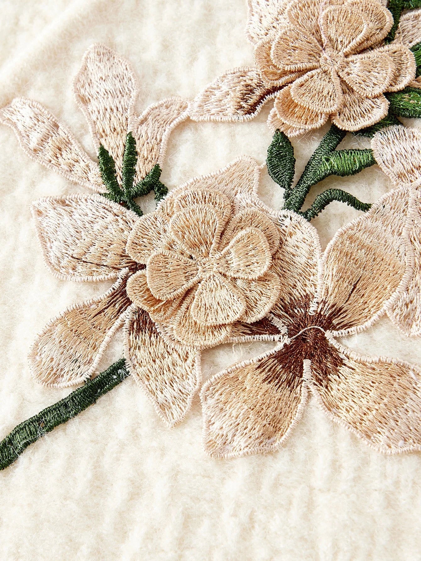 PREMIUM FLORAL EMBROIDERY CAMI SWEATER DRESS amp CARDIGAN