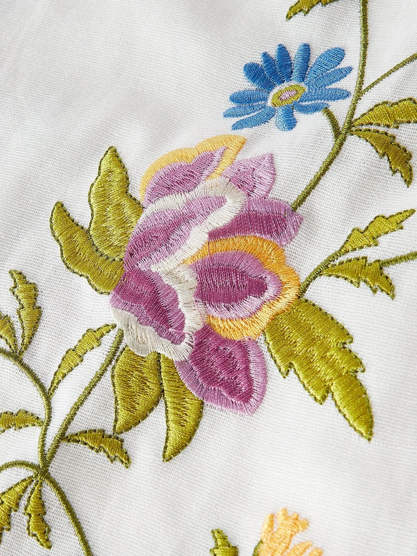 PREMIUM FLORAL EMBROIDERY ELEGANT JUMPSUIT SLEEVELESS FLARED LEG WIDE STRAP VACATION SUMMER WOMEN