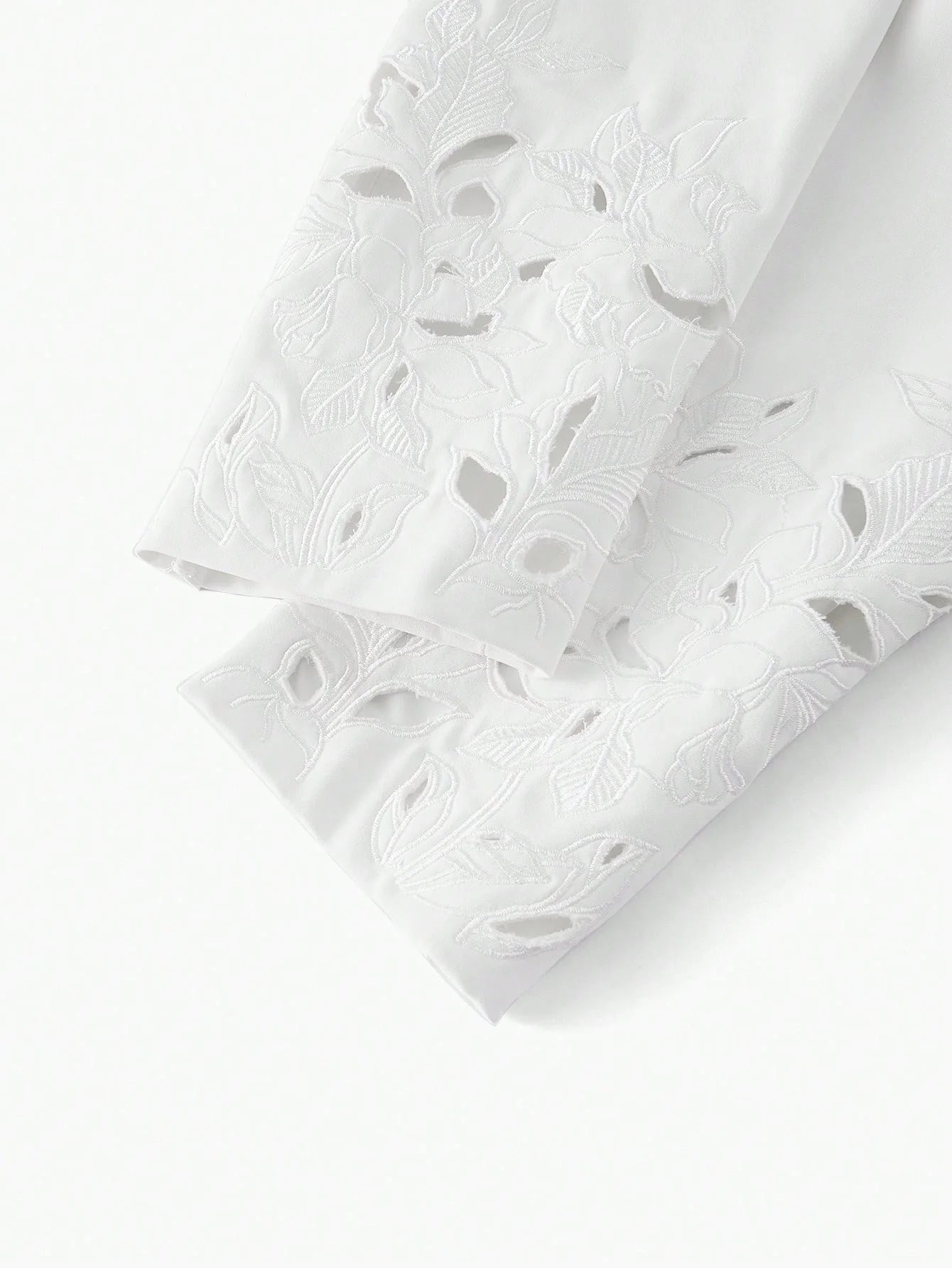 PREMIUM FLORAL EMBROIDERY STRUCTURED BLAZERSPRINGSUMMER