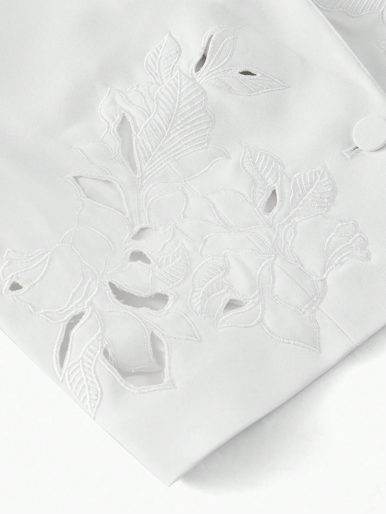 PREMIUM FLORAL EMBROIDERY STRUCTURED BLAZERSPRINGSUMMER