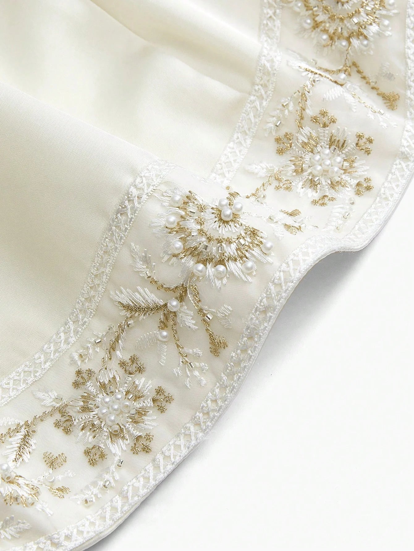 PREMIUM FLORAL EMBROIDERY ZIPPER DRESS