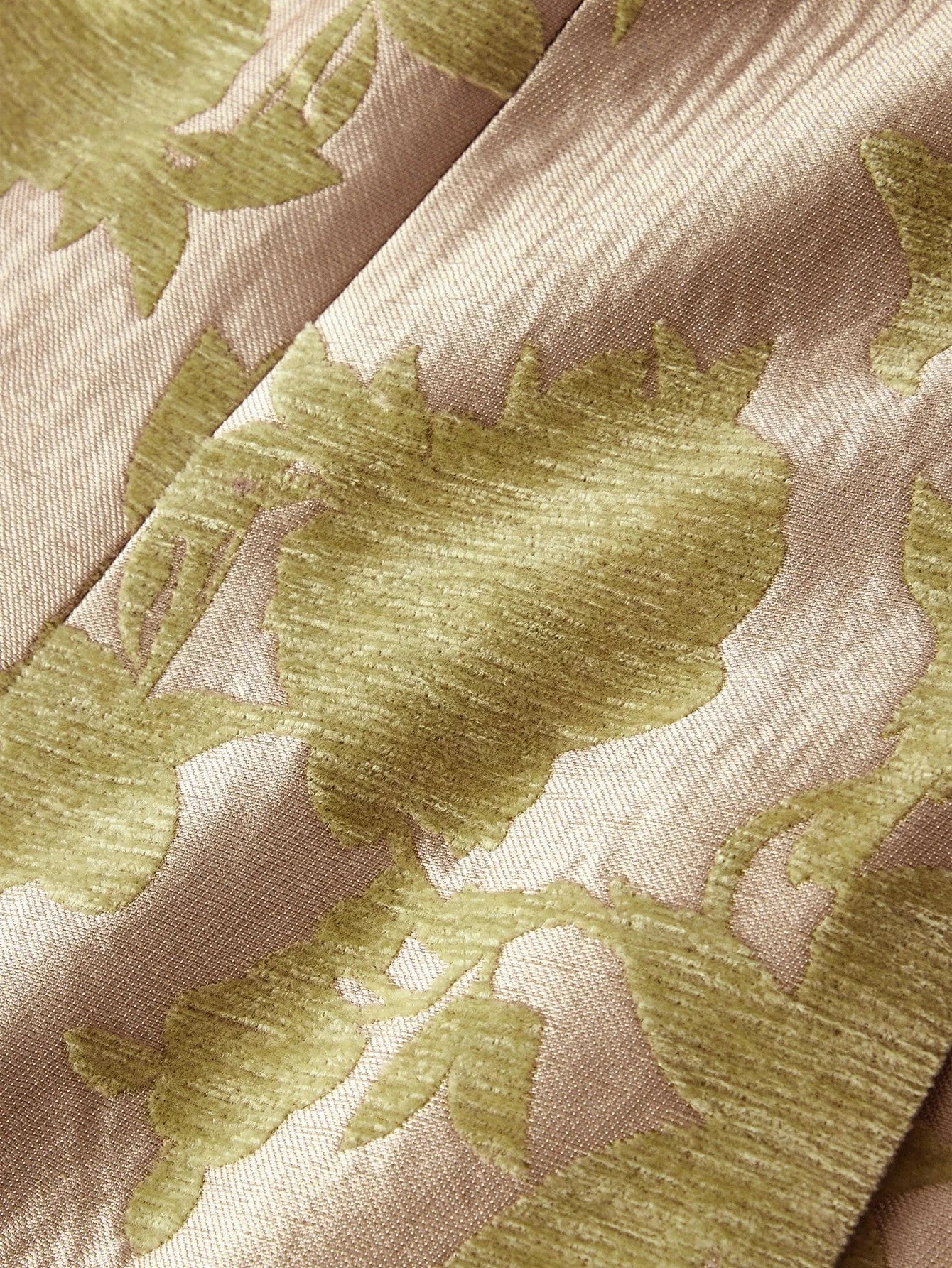 PREMIUM FLORAL JACQUARD STRUCTURED BLAZER