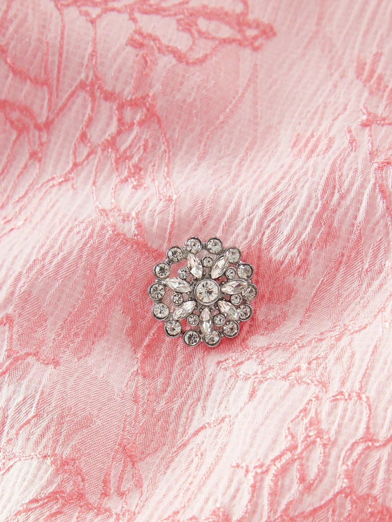 PREMIUM FLORAL JACQUARD STRUCTURED BLAZERVALENTINES DAY