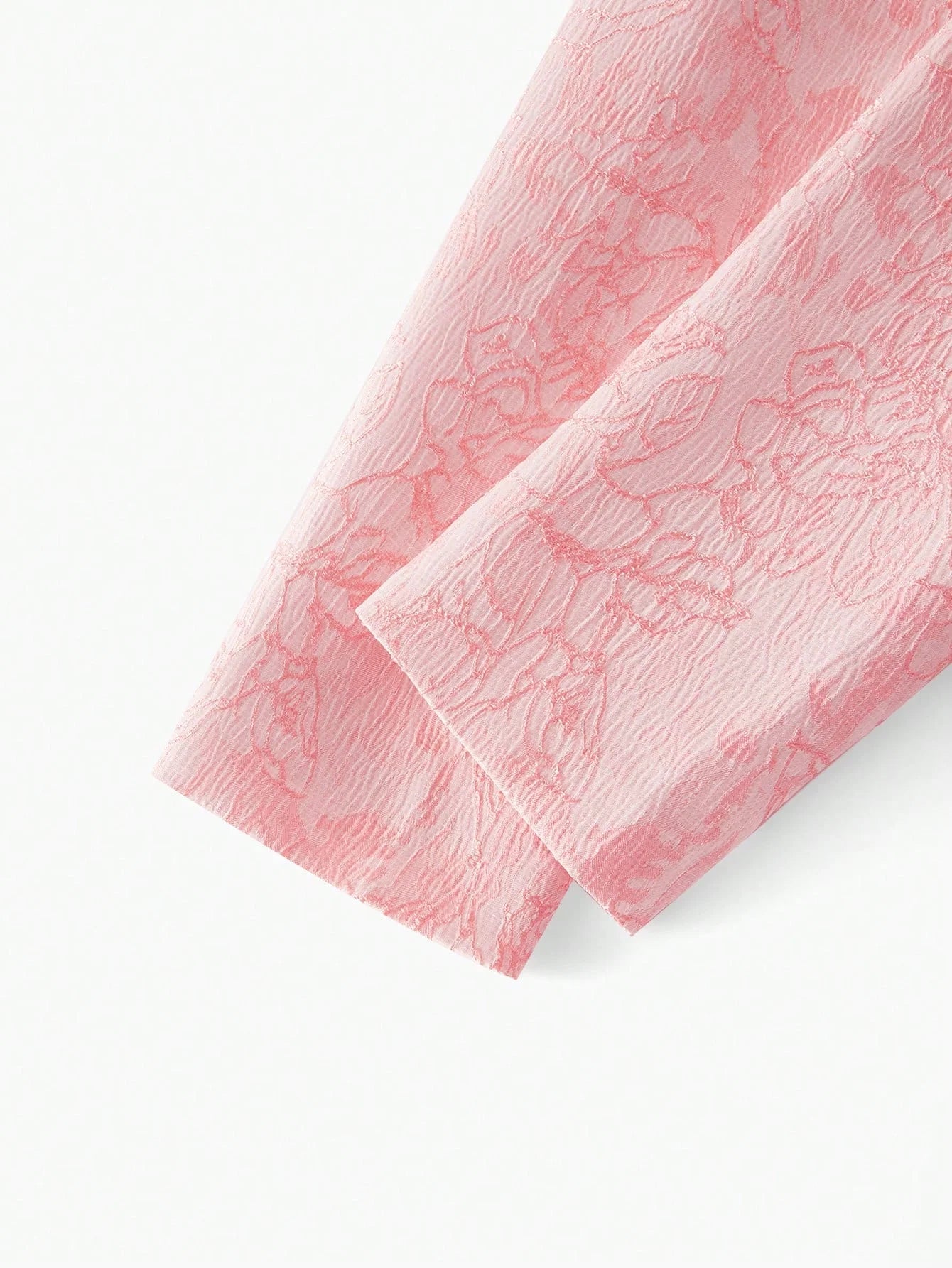 PREMIUM FLORAL JACQUARD STRUCTURED BLAZERVALENTINES DAY