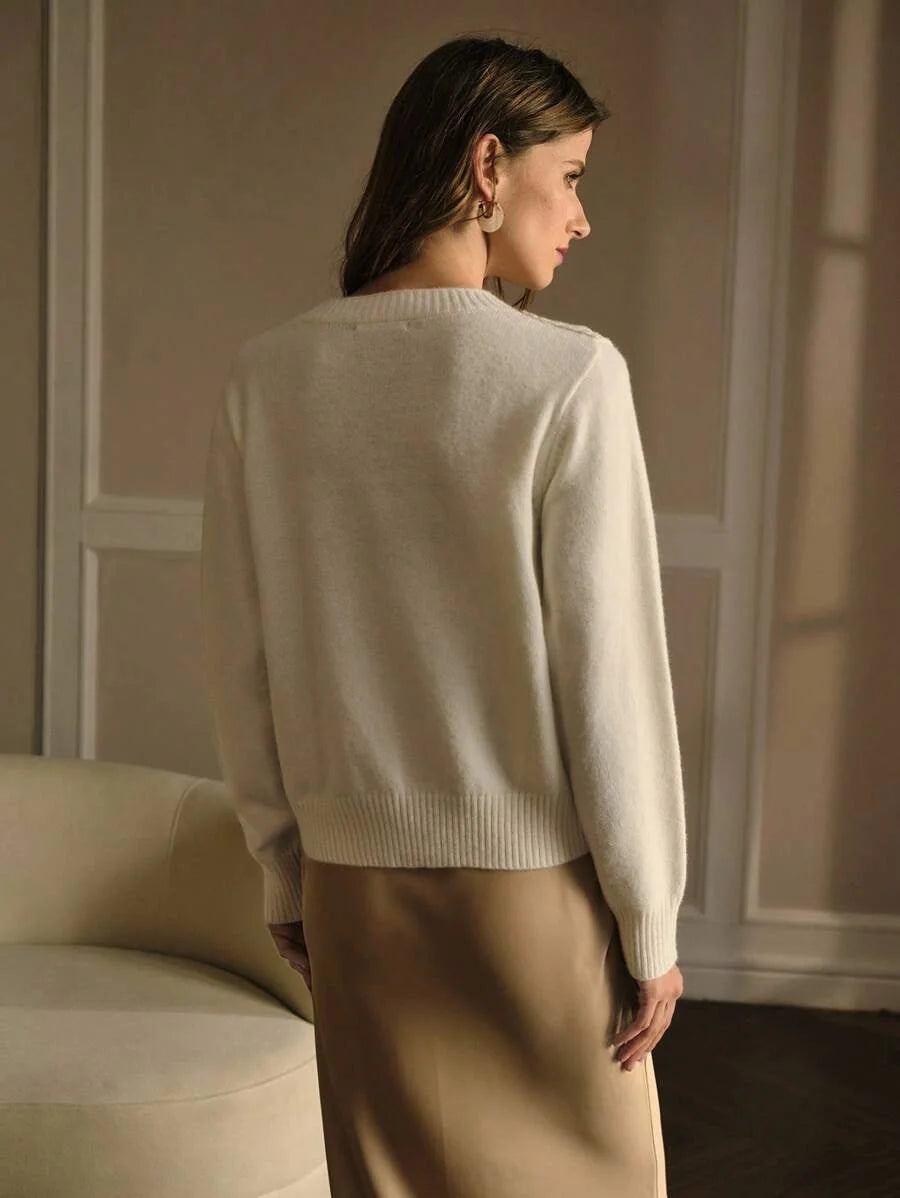 PREMIUM FLORAL PATTERN BUTTON UP CARDIGAN FALL WINTER