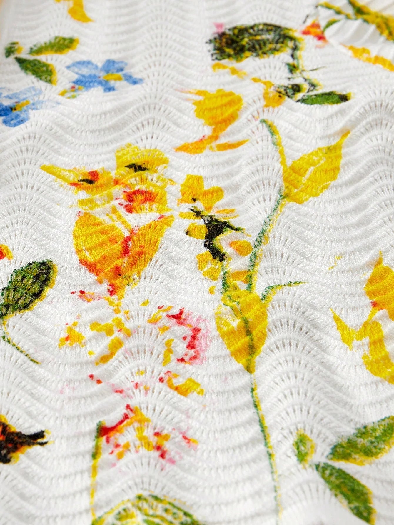 PREMIUM FLORAL PATTERN BUTTON UP CARDIGANSPRINGSUMMER