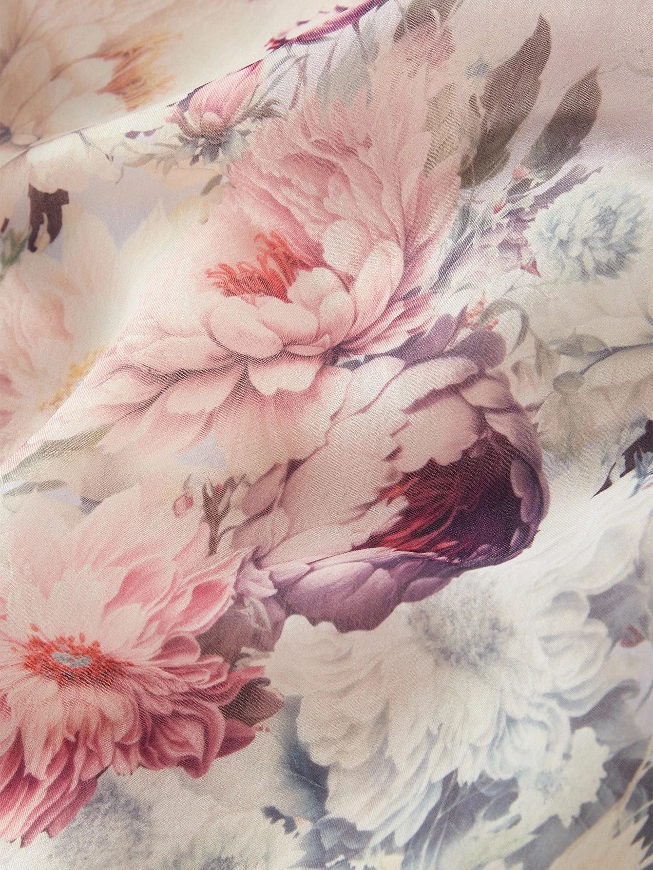 PREMIUM FLORAL PRINT BELTED DRESS