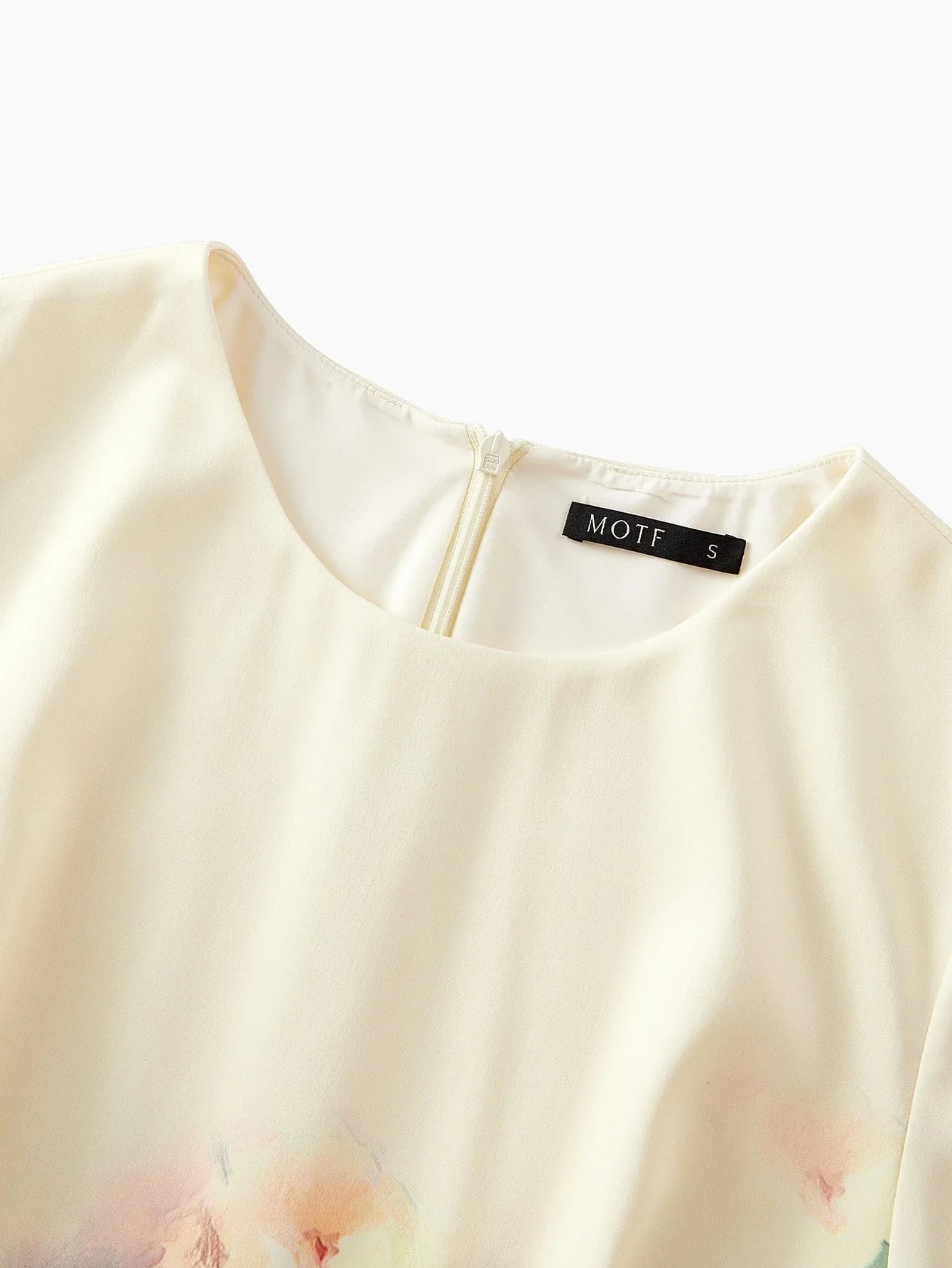 PREMIUM FLORAL PRINT BELTED DRESS